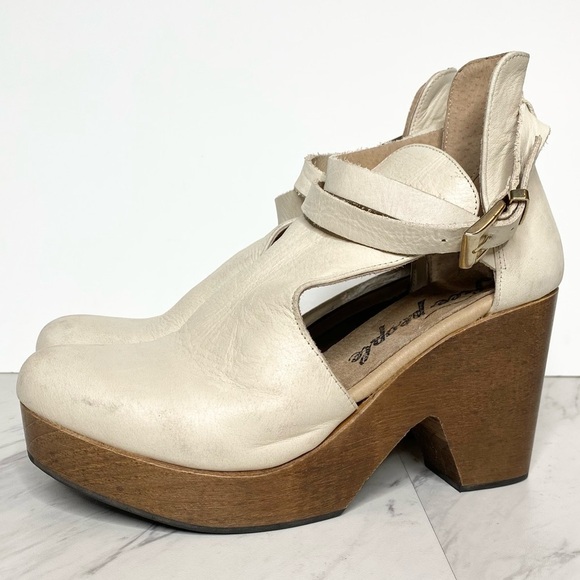 Free People Cedar Afterglow Heeled Clog 37.5 / 7.5 - Picture 1 of 16